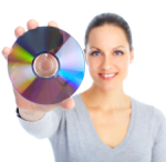 Lady with DVD Resized